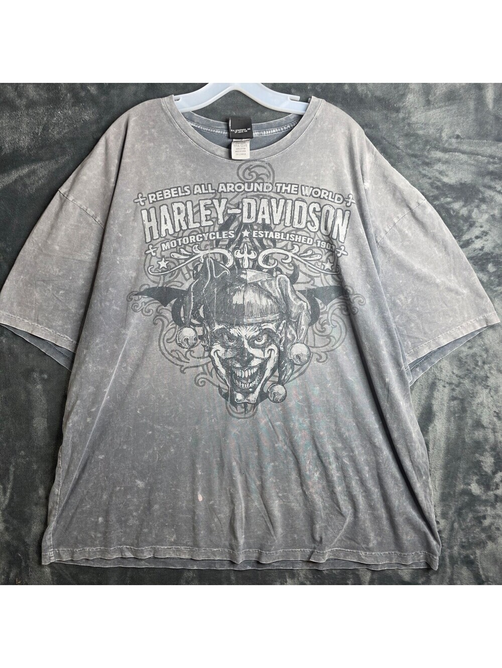 Harley Davidson 2009 Rebels All Around The World Mens Tshirt Sz 3XL.